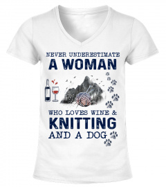 Knitting - Never underestimate a woman