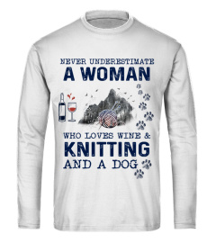 Knitting - Never underestimate a woman