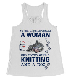 Knitting - Never underestimate a woman