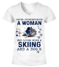 Skiing - Never underestimate a woman
