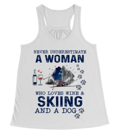 Skiing - Never underestimate a woman