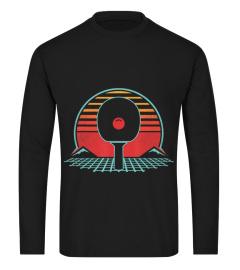 Ping Pong Retro Vintage 80s Style Table Tennis Gift T-Shirt