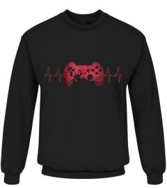 Gamer Heartbeat Video Games Gaming Gift Boys Teens T-Shirt