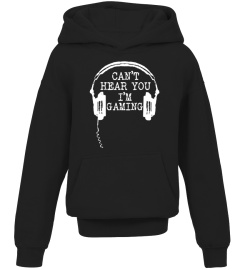 Funny Gamer Gift Headset Can't Hear You I'm Gaming T-Shirt