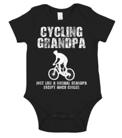 Mens Cycling Grandpa Cool Love Cycle Biking Riding T-Shirt