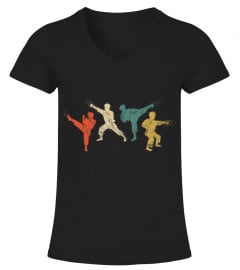 Vintage Martial Arts T-Shirt Kids And Adults Karate Shirt