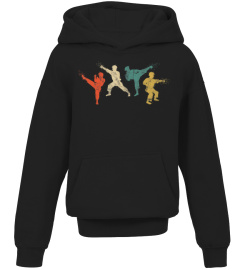 Vintage Martial Arts T-Shirt Kids And Adults Karate Shirt