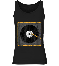 Vinyl Junkie Shirt Music Lover T-Shirt Old Record Player Tee
