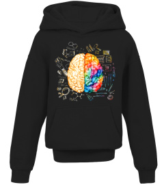 Colorful Brain Science And Art Creative Cool Gift