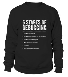 6 Stages of Debugging Bug Coding Computer Programmer