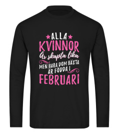 ALLA KVINNOR ÄR SKAPTA LIKA- FEBRUARI