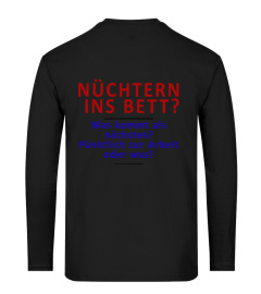 Nüchtern ins Bett?