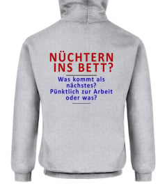 Nüchtern ins Bett?