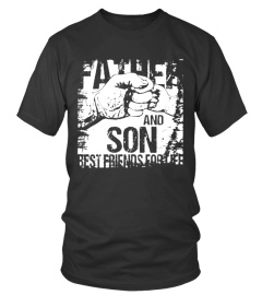 Father and Son BFF Best Friend Forever Lover Happy Father Daddy Day Daughter Son Best Selling T-shirt