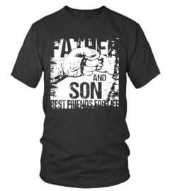 Father and Son BFF Best Friend Forever Lover Happy Father Daddy Day Daughter Son Best Selling T-shirt