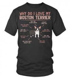 Why do i love Boston Terrier T-shirt