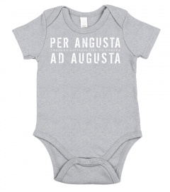 Latin Quote: Per Angusta Ad Augusta T Shirt Long Sleeve T-Shirt
