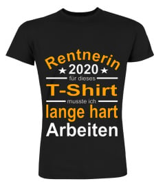 Rentnerin 2020  lange hart arbeiten