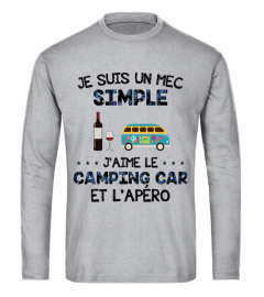 Camping car et l'apéro