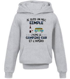 Camping car et l'apéro