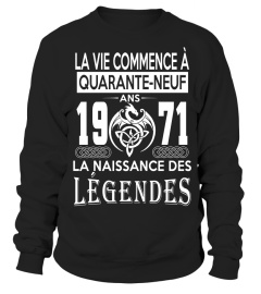 1971 La Nassance Des Légendes Shirt