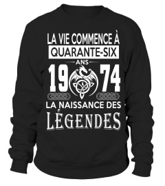 1974 La Nassance Des Légendes Shirt