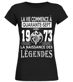 1973 La Nassance Des Légendes Shirt