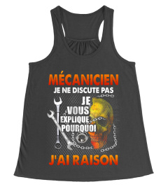 MÉCANICIEN JE NE DISCUTE PAS