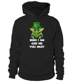 Baby Yoda St. Patrick's Day Irish I am kiss me you must