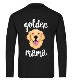 Golden Retriever Mama T-Shirt for Women Mother Dog Pet Gift T-Shirt 