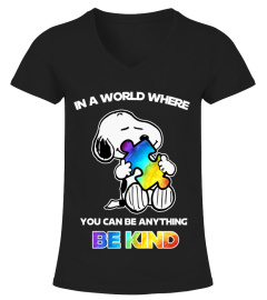 SNOOPY love Someone With Autism
