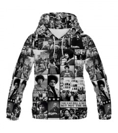 Black Power Image All-over Hoodie