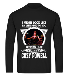 I'M LISTENING TO COZY POWELL