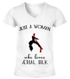 JUST A WOMAN WHO LOVES AERIAL SILK