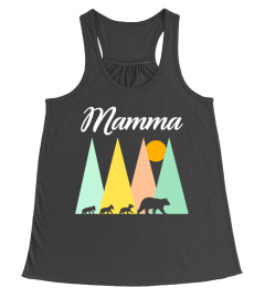 ITALIAN MOM MAMA BEAR MAMMA SHIRT ITALY THREE KID CUBS TSHIRT - HOODIE - MUG (FULL SIZE AND COLOR)
