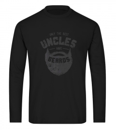 MENS BEST UNCLES HAVE BEARDS SHIRT FUNNY CUTE BEARD TSHIRT - HOODIE - MUG (FULL SIZE AND COLOR)
