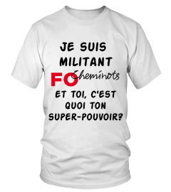 je suis militant FO Cheminots