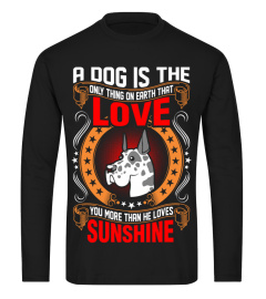 A Dog is The Love Great Dane T-Shirt