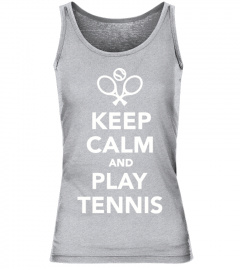 Keep Calm And Play Tennis Pullover Hoodie