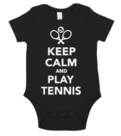 Keep Calm And Play Tennis Pullover Hoodie