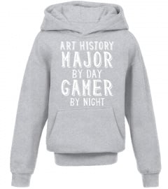 Art History Major By Day Video Gamer By Night - College Gift Sweatshirt