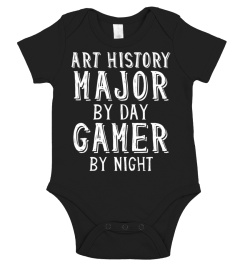 Art History Major By Day Video Gamer By Night - College Gift Sweatshirt