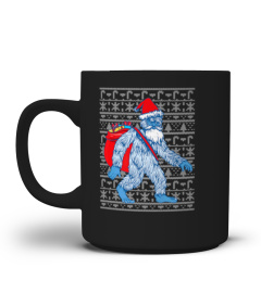 YETI BIGFOOT UGLY CHRISTMAS TSHIRT ABOMINABLE SNOWMAN TSHIRT - HOODIE - MUG (FULL SIZE AND COLOR)