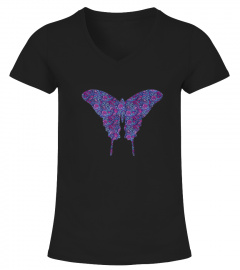 PAISLEY BUTTERFLY TSHIRT MEN WOMEN AND YOUTH TSHIRT - HOODIE - MUG (FULL SIZE AND COLOR)