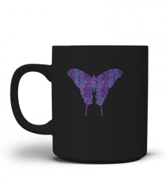 PAISLEY BUTTERFLY TSHIRT MEN WOMEN AND YOUTH TSHIRT - HOODIE - MUG (FULL SIZE AND COLOR)