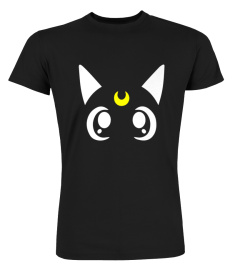 ANIME SAILOR CAT CRYSTAL CRESCENT MOON NERDY TSHIRT - HOODIE - MUG (FULL SIZE AND COLOR)