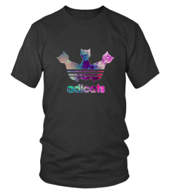 ADICATS PARODY T SHIRT FOR CAT LOVERS TSHIRT - HOODIE - MUG (FULL SIZE AND COLOR)