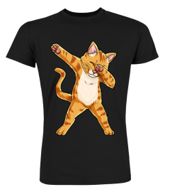 DABBING CAT SHIRT FUNNY CATS MEME KITTY KITTEN DAB TSHIRT - HOODIE - MUG (FULL SIZE AND COLOR)