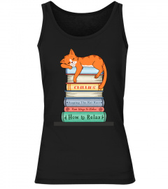 CUTE CAT READING SHIRT LIBRARIAN KITTEN AND BOOK LOVER TSHIRT - HOODIE - MUG (FULL SIZE AND COLOR)