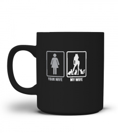 YOUR WIFE MY WIFE LOVES CATS I MARRIED A CAT LADY TSHIRT - HOODIE - MUG (FULL SIZE AND COLOR)